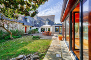 700m de la plage, maison pour 12- Sauna et hammam